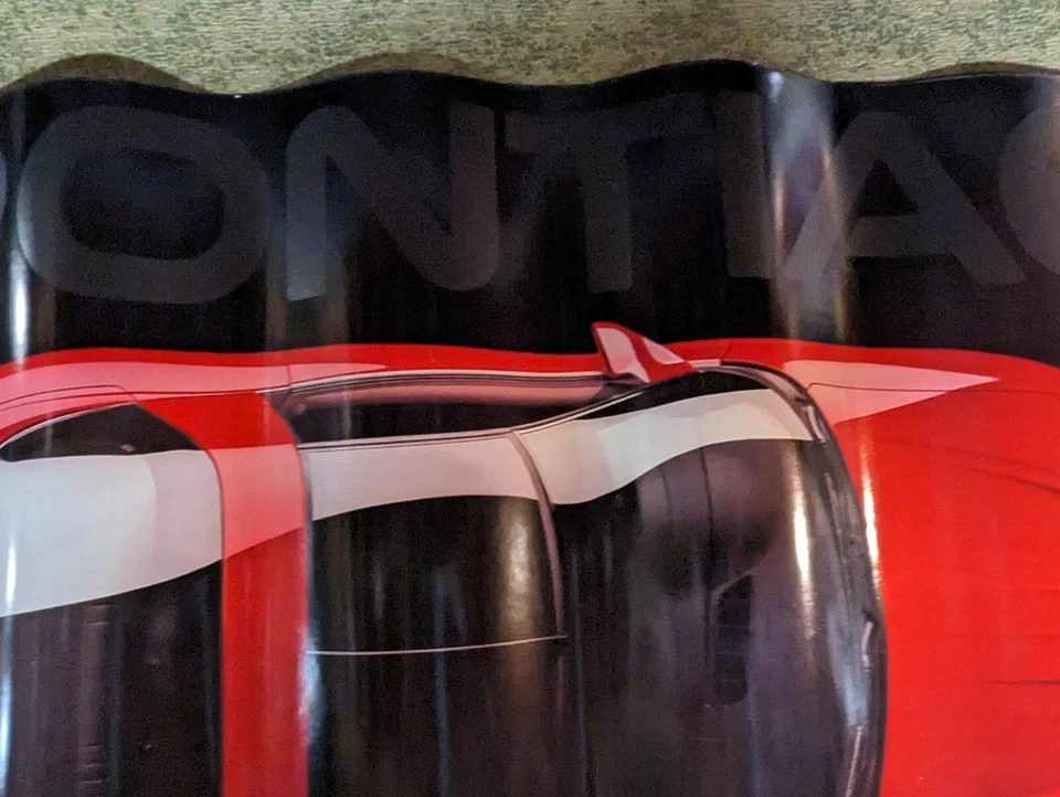 1997 Pontiac Camaro Z28 1993–2002 Fourth Gen Red Poster Foto 4 de 4