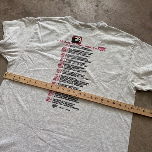 Vintage Y2K Winners Circle NASCAR Racing Series 2004 Kevin Harvick Tee XL - Picture 7 of 8