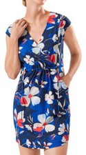 Tommy Bahama Dress NEW Alicia Flower Hour Island Zone Medium Dress Tropical NWT