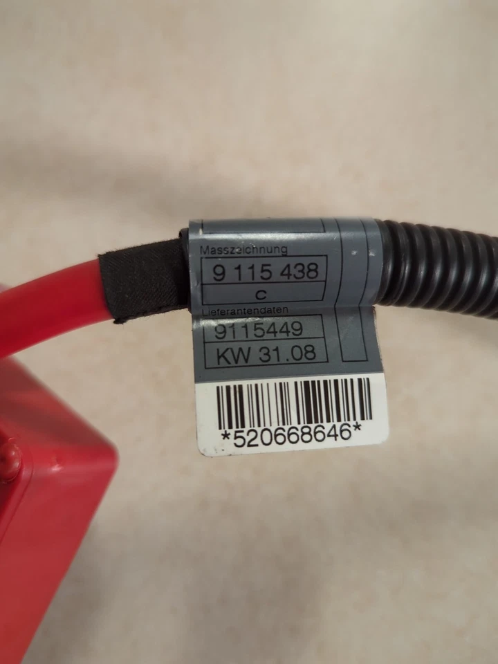 2007-2009 BMW X5 3.0Si E70 ~ POSTIVE BATTERY CABLE ~ 61129115449 - Image 3 of 4