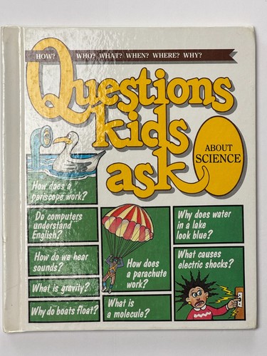 Questions Kids Ask Books by Grolier LOT of 9 Hardcover Science Home School - Imagen 12 de 15