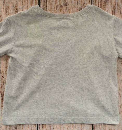 Girls Long Sleeve T-Shirt Crazy 8 NWT Gray Grey West Coast Choose Size - Picture 2 of 8