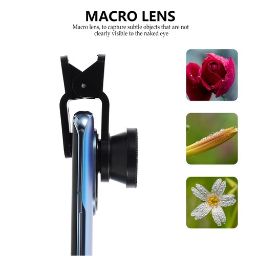 2 Sets Fisheye Lens Travel Lenses for Cell Phones Clip-on Camera - 第 10/12 張圖片