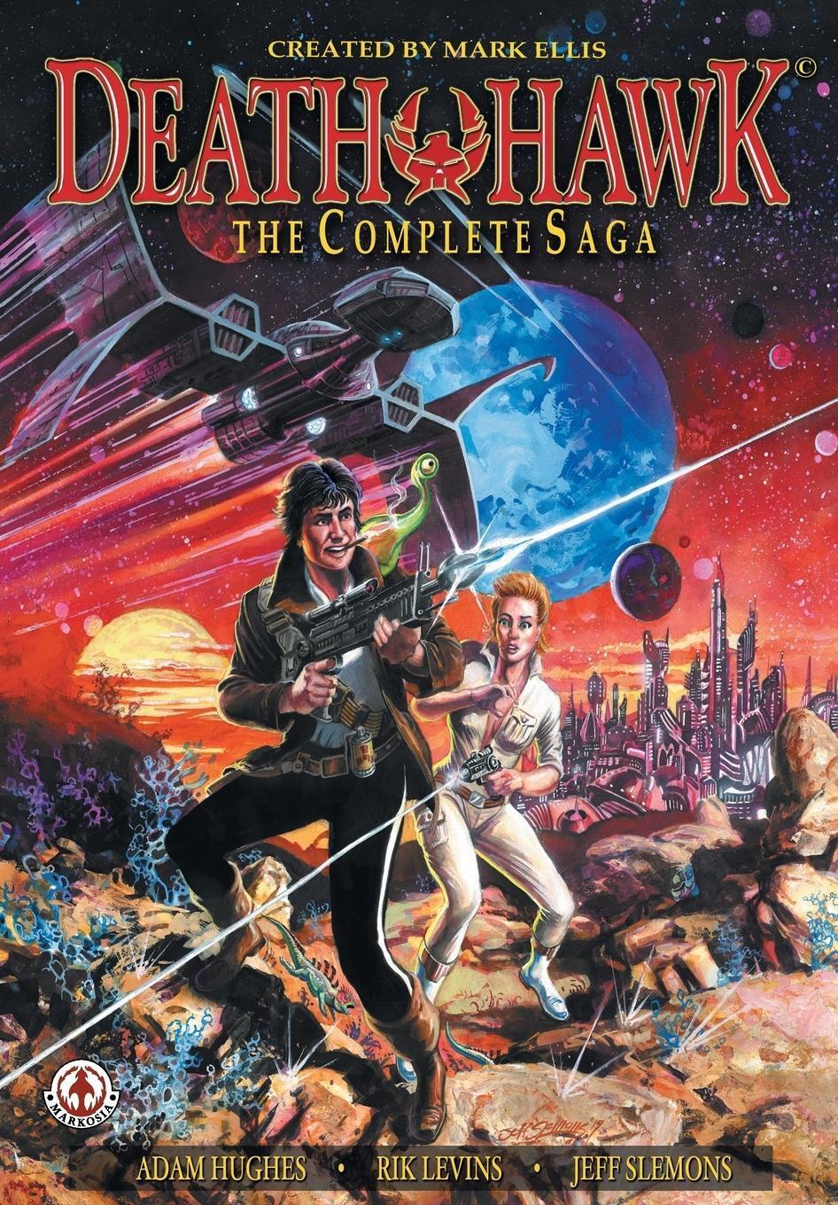 Thumbnail - Death Hawk | The Complete Saga | Mark Ellis | Englisch | Taschenbuch |