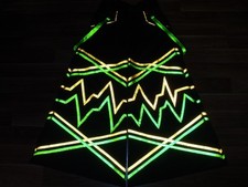 Heatwave phat pants rave gear reflective dance wear hardstyle reflector trousers