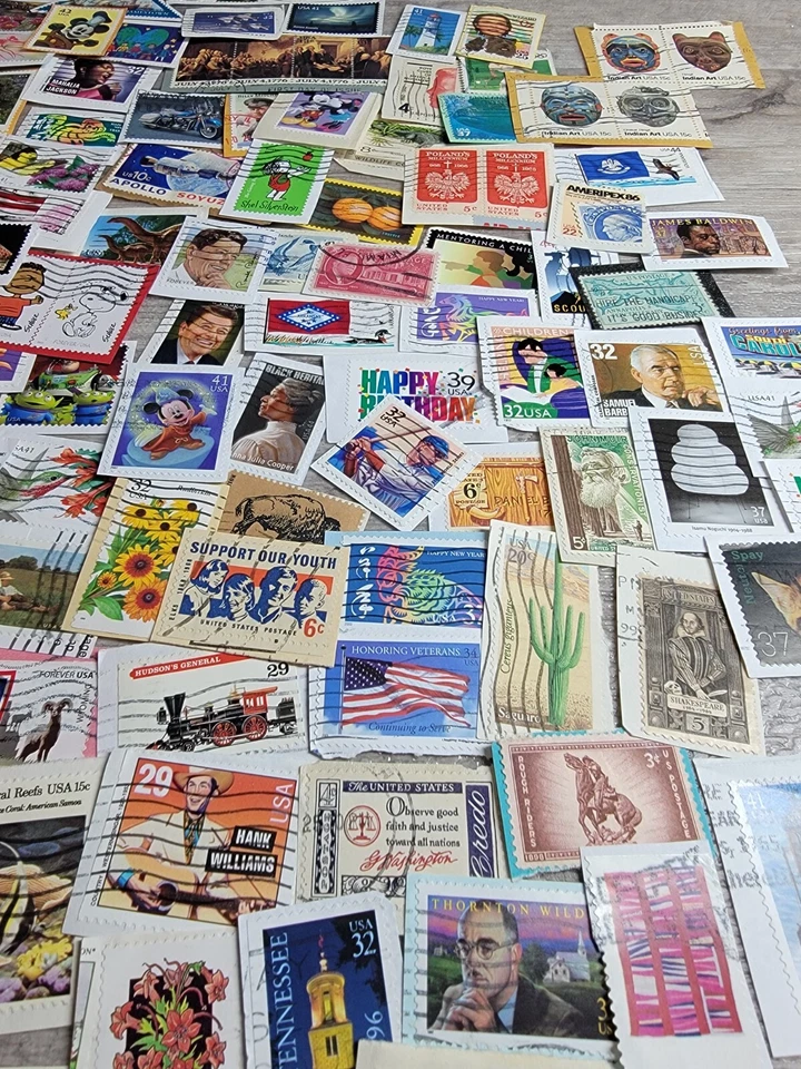 Estampillas conmemorativas de cuarto de libra de Estados Unidos papel único reciente de 3 quilates Foto 2 de 4