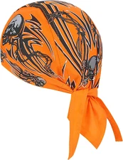 DOO Rags Dew Rag Skull Cap Pirate Hat Cycling Bandana Motorcycle Biker Cooling H