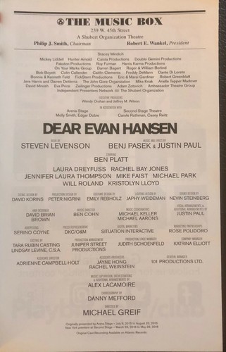 Broadway, Off Broadway & Try-Out Playbill - Picture 234 of 728