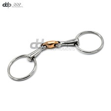 Stainless Steel and Copper Roller English Horse Bit,BT-0045
