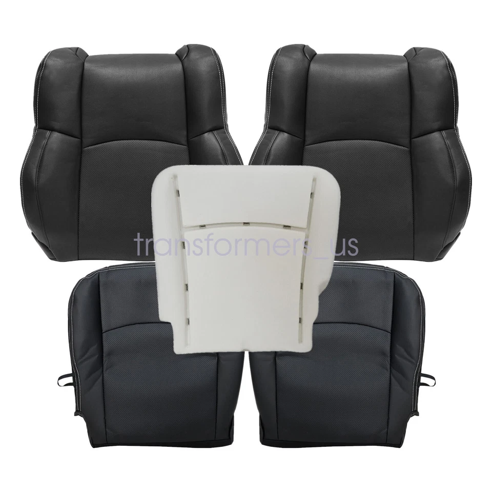 Fits 2009-2012 Dodge Ram 1500 Laramie Front Seat Cover & Driver Foam Cushion - Image 4 of 4