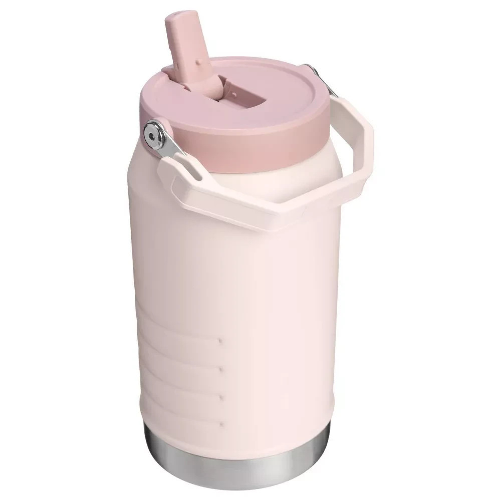 New Stanley 64oz IceFlow Flip Straw Jug - Rose Quartz: Stainless