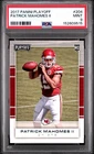 2017 Panini Playoff Patrick Mahomes II #204 Rookie RC PSA 9 Chiefs