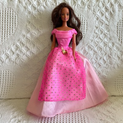 #ad #ad Barbie 1998 Royal Princess Pink Dress Brunette 22893 Easy To Dress Doll amp; Dress $8.92