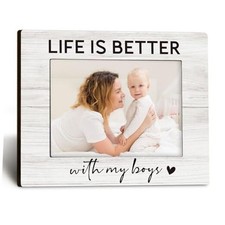 Mom Son 8x10 Picture Frame, Boy Mom Gifts, Mother Gift, 5x7 inches boys-2