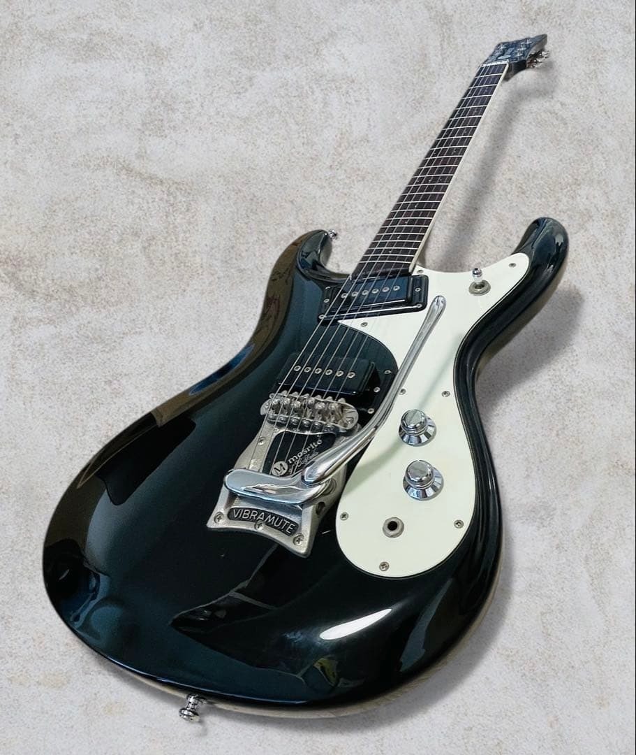 Electric Guitar Mosrite Excellent 65 Black Crafted by Kurokumo | eBay