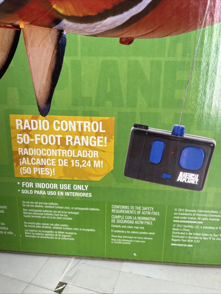 Air Swimmers Extreme Giant Flying Clownfish ToysRus Animal Planet Helium Reqired - Image 4 of 4