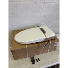 Bidet Toilet Seat, Elongated, Smart Toilet, Seat Warmer, LED Display - White