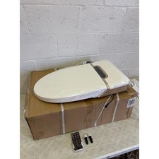 Bidet Toilet Seat, Elongated, Smart Toilet, Seat Warmer, LED Display - White