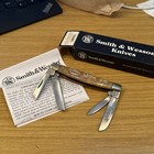 Smith & Wesson USA Messer Neu OVP Texas Hold Em Th4bc cuttin horse stockman 