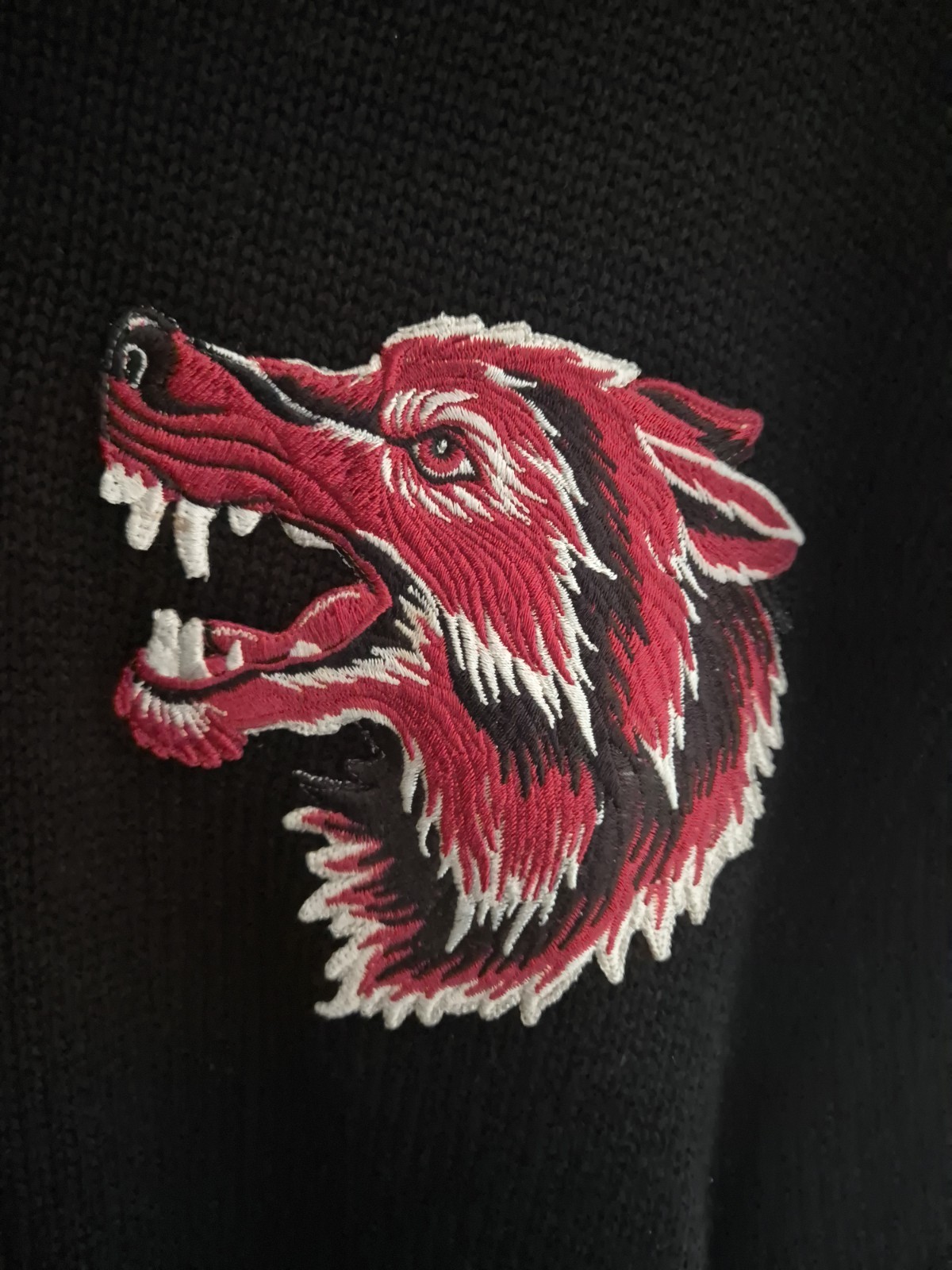 Gucci Super Heavyweights Wolf Patch Sweater - image 2