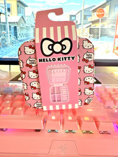 2024 Sanrio Hello Kitty Square Pink Jewelry Travel Storage Case Zipper Multi