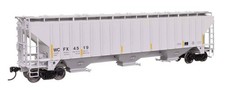 Walthers 910-49077 HO WCFX 57' Trinity 4750 3-Bay Covered Hopper RTR 4519