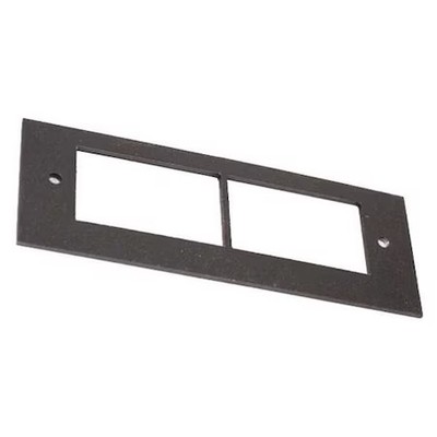Wiremold Ofr47-2A Communications Plate, Gray, Steel