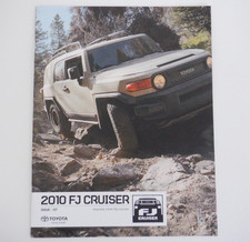 2010 TOYOTA FJ CRUISER Issue #7 Original Dealer Sales Brochure Catalog 15 pages