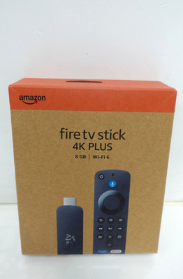 Amazon Fire TV Stick 8GB 4K PLUS WiFi6 UltraHD Stream w/Remote