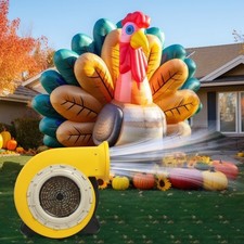 3400RPM Blower Fan 2 HP Air Pump For Commercial Inflatable Bounce House 115V