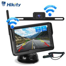 Telecamera di retromarcia auto 5 pollici monitor IPS senza fili telecamera posteriore camion bus IP69