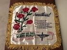 WWII WORLD WAR  2  U.S. ARMY AIR FORCE  SWEETHEART PILLOW SHAM/COVER — photo 1