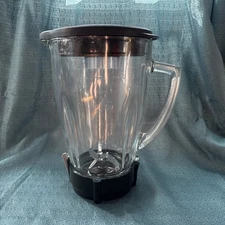 Oster 8 Cup Complete Original Replacement Glass Blender Jar Blade Bottom & Lid