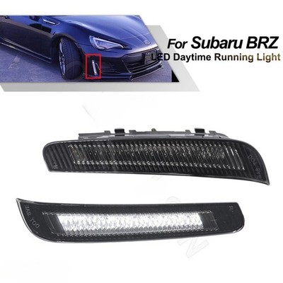 JDM Style White LED Fog Light DRL Daytime Running Light For 17-21 Subaru BRZ LCI