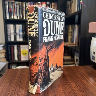 FRANK HERBERT Children of Dune/Climax Of Dune Trilogy 1976 HCDJ