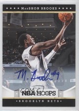 2012-13 NBA Hoops Auto MarShon Brooks #244 Auto 0q0