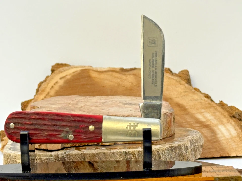 Ручной работы ZWILLING J.A. Нож HENCKELS HK 1 B 1 лезвие с рифленой костью--2548,25 - Изображение 2 из 4