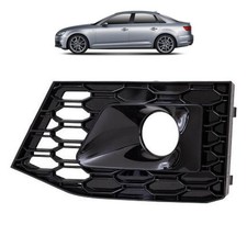 Gitter Blende Stoßstange vorne links für AUDI A4 B9 A5 Rennsport-Optik schwarz
