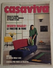 CASAVIVA Rivista Mensile - MARZO 1988 completa di inserto "Le Finestre in Fiore"