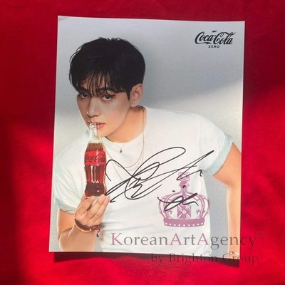 BTS Kim Taehyung (V)   Coca-Cola Zero Limited Edition 10'' Collectible with Autog