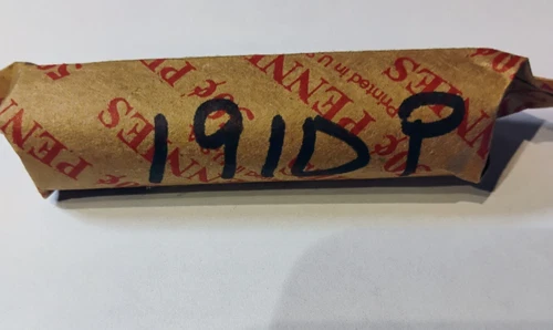 1910 P Lincoln Wheat Cent, Pennies, 1 Roll, Good or better