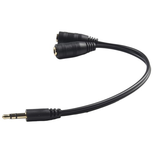 Fashionable High Quality Adapter Cable Audio Spliter Mp3 Stereo Y 3.5mm - Afbeelding 9 van 12