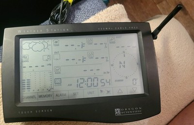 Oregon Scientific Touchscreen Display for WMR968 Wireless Weather Station Works 