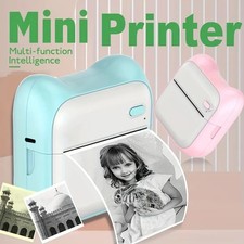 Mini Photo Printer For IPhone/Android,1000mAh Portable Thermal Photo Printergift