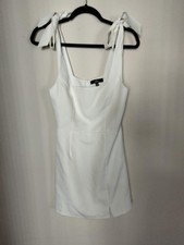 Lulus White Tie-Strap Mini XS
