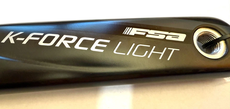 FSA K-Force Light Left 172.5mm 386EVO Carbon Crankarm Crank Arm CK-OS8300/86 BLK - Image 3 of 4