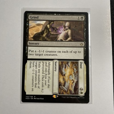 1x Grind\Dust MtG Magic Hour of Devastation English LP