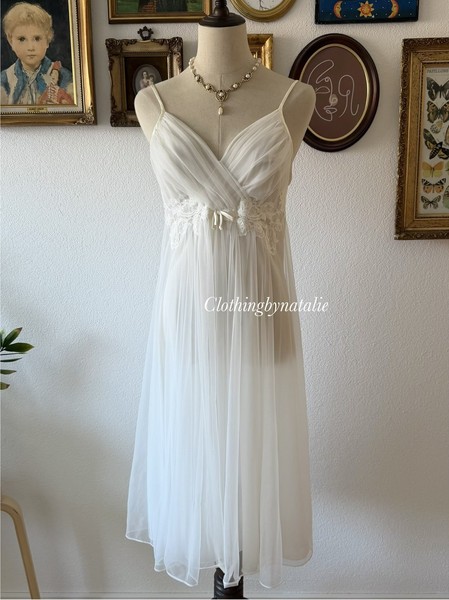 Vanity Fair Fairy Nylon Babydoll size S-Excellent Cond*No US Shipping*