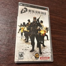 Konami Metal Gear Solid: Portable Ops (Sony PSP, 2006) Manual Included M