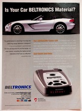 Beltronics Vector 995 Radar Detector 2006 Print Advertisement 8x11